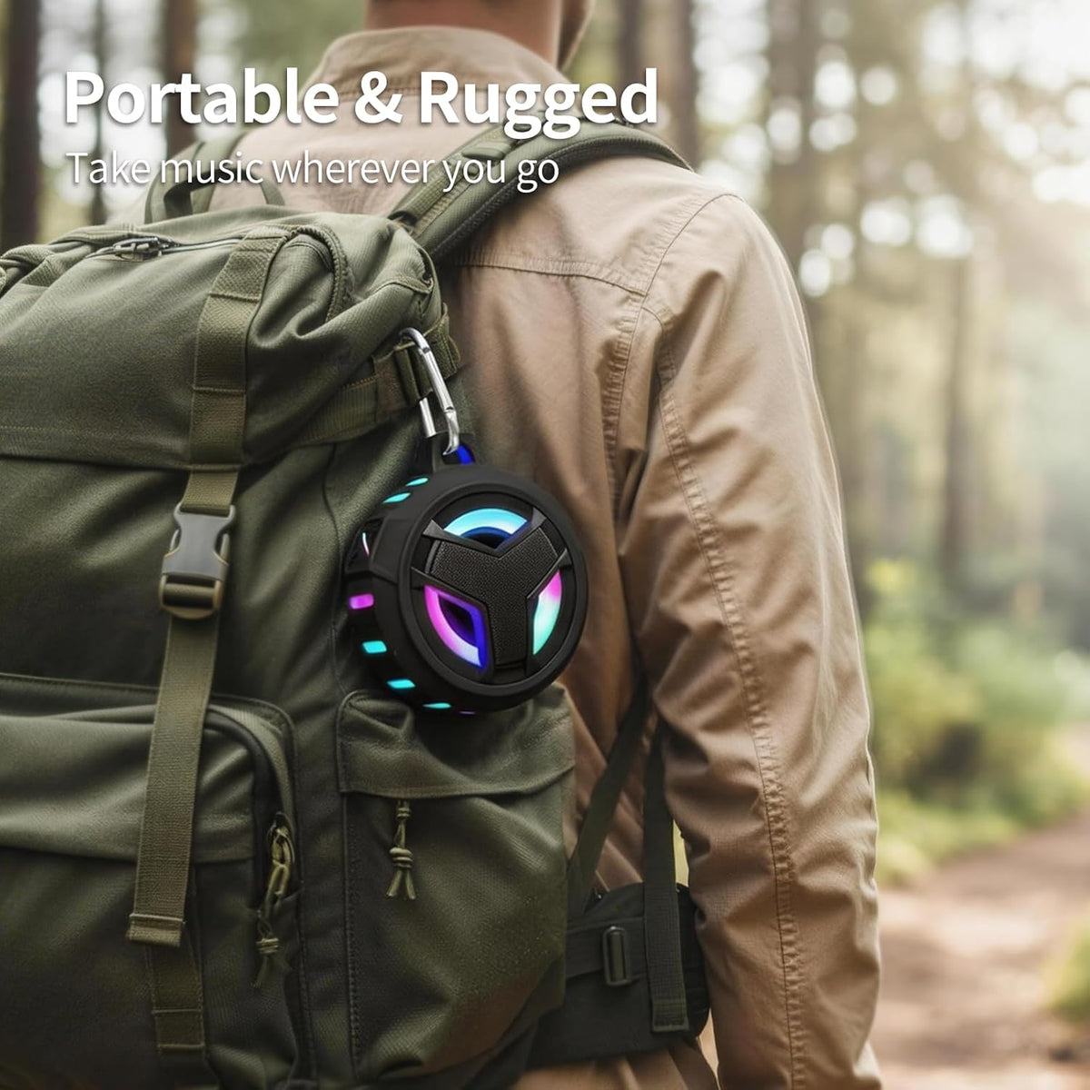 Ultimate Waterproof Bluetooth Shower Speaker - Perfect Portable Gift for Kayak Adventures and Teens!